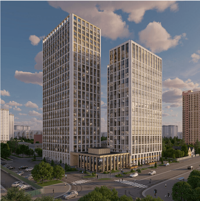 ЖК Land Lord, офис В97, 120.70 м² - 748