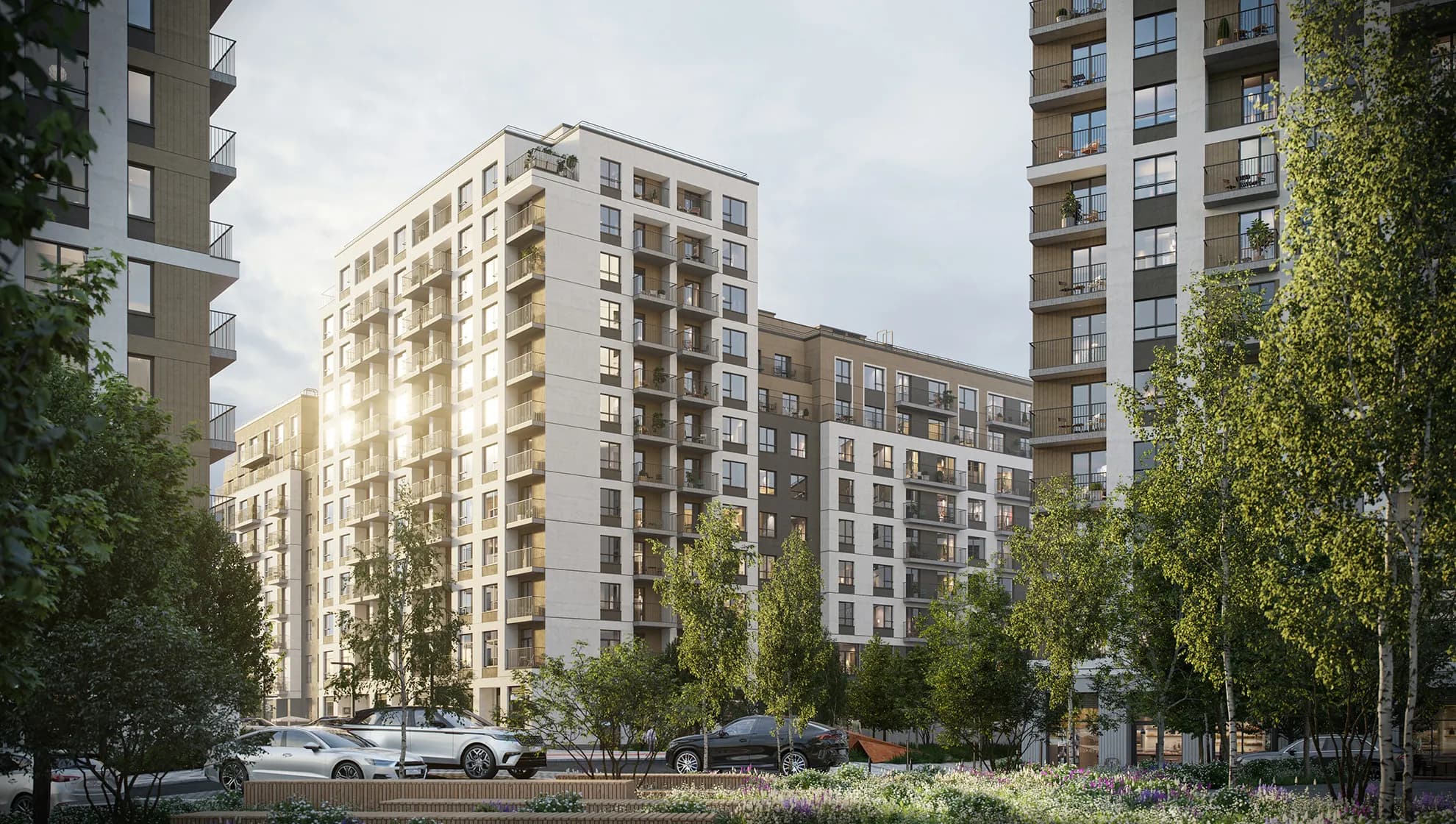 ЖК Лебедевский, дом 1, 34.7 м² - 968