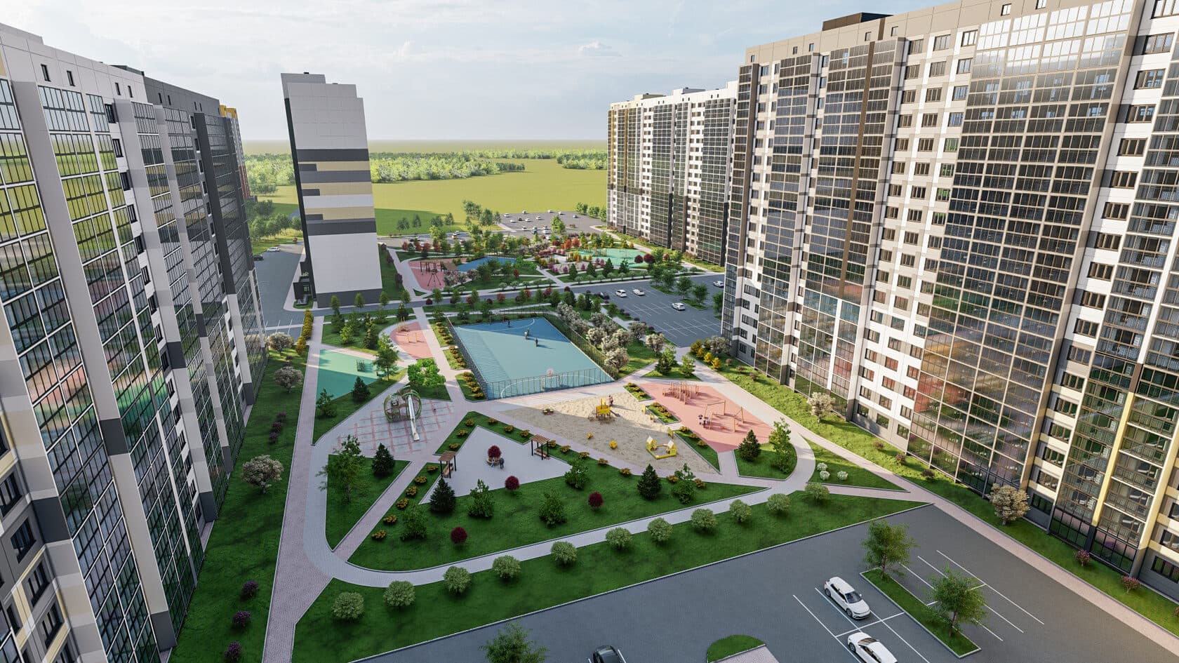 ЖК Околица дом №8 коммерческое помещение 169.9 м² - 2536