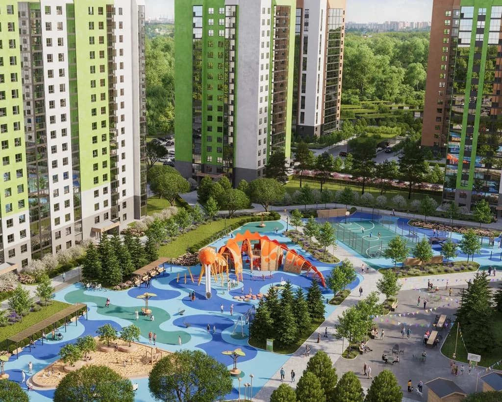 ЭКО-квартал на Кедровой дом №3 коммерческое помещение 37.0м² - 2632