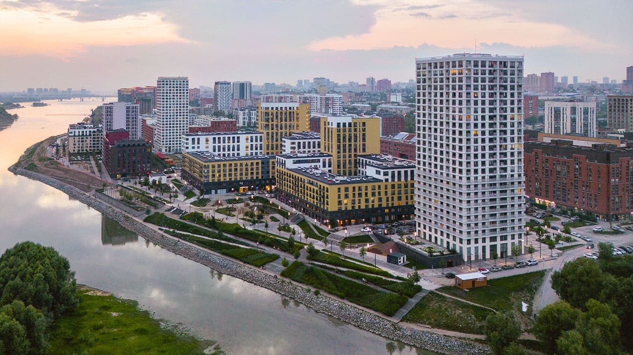 ЖК Европейский берег, дом 45, 87,4 м² - 2769
