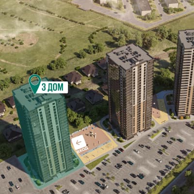 ЖК Расцветай на Зорге, дом 3, помещение 151.70 м² - 3049
