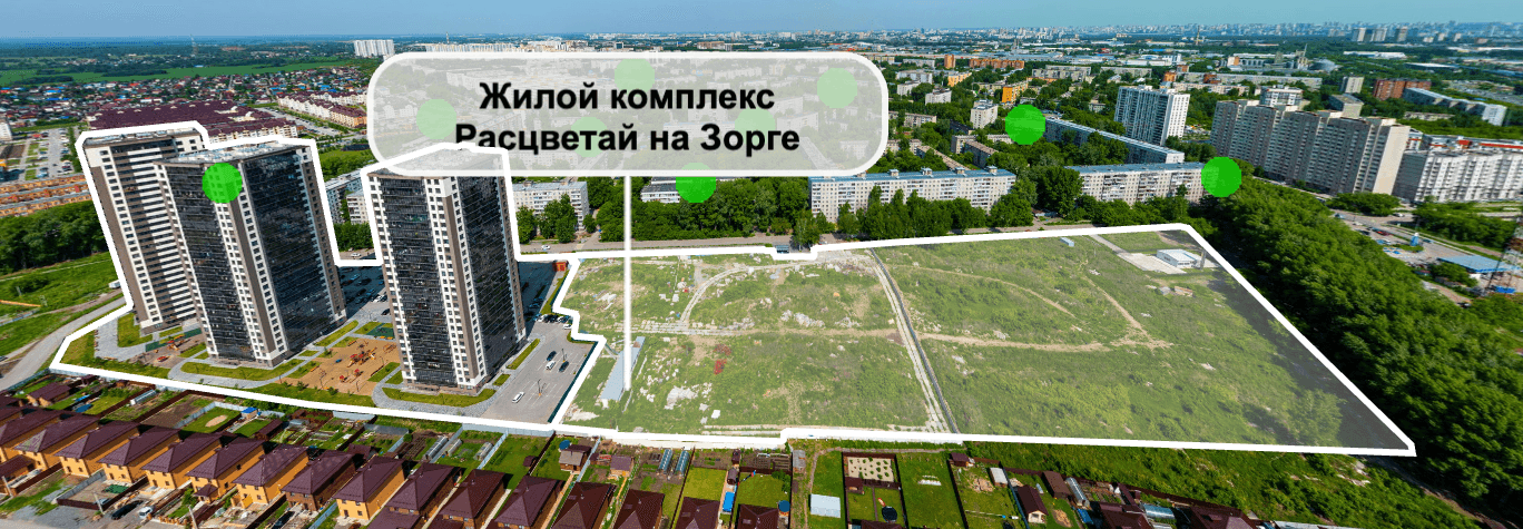 ЖК Расцветай на Зорге, дом 3, помещение 151.70 м² - 3051