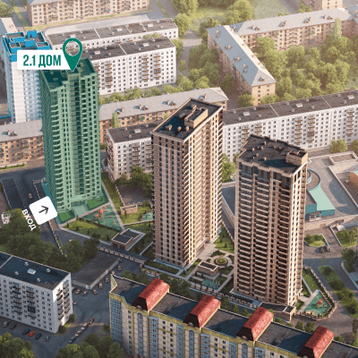 ЖК Расцветай на Маркса, дом 2.1, помещение 200.86м² - 3101